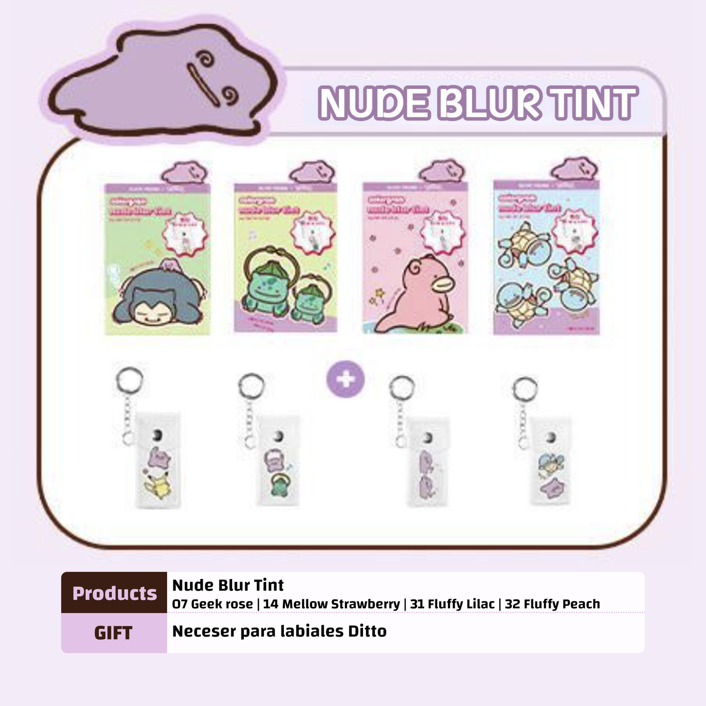 Colorgram Nudy Blur Tint Pokémon Edition
