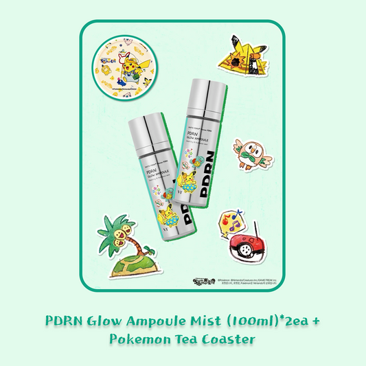 VT PDRN Glow Ampoule Mist 100ml 1+1 Set