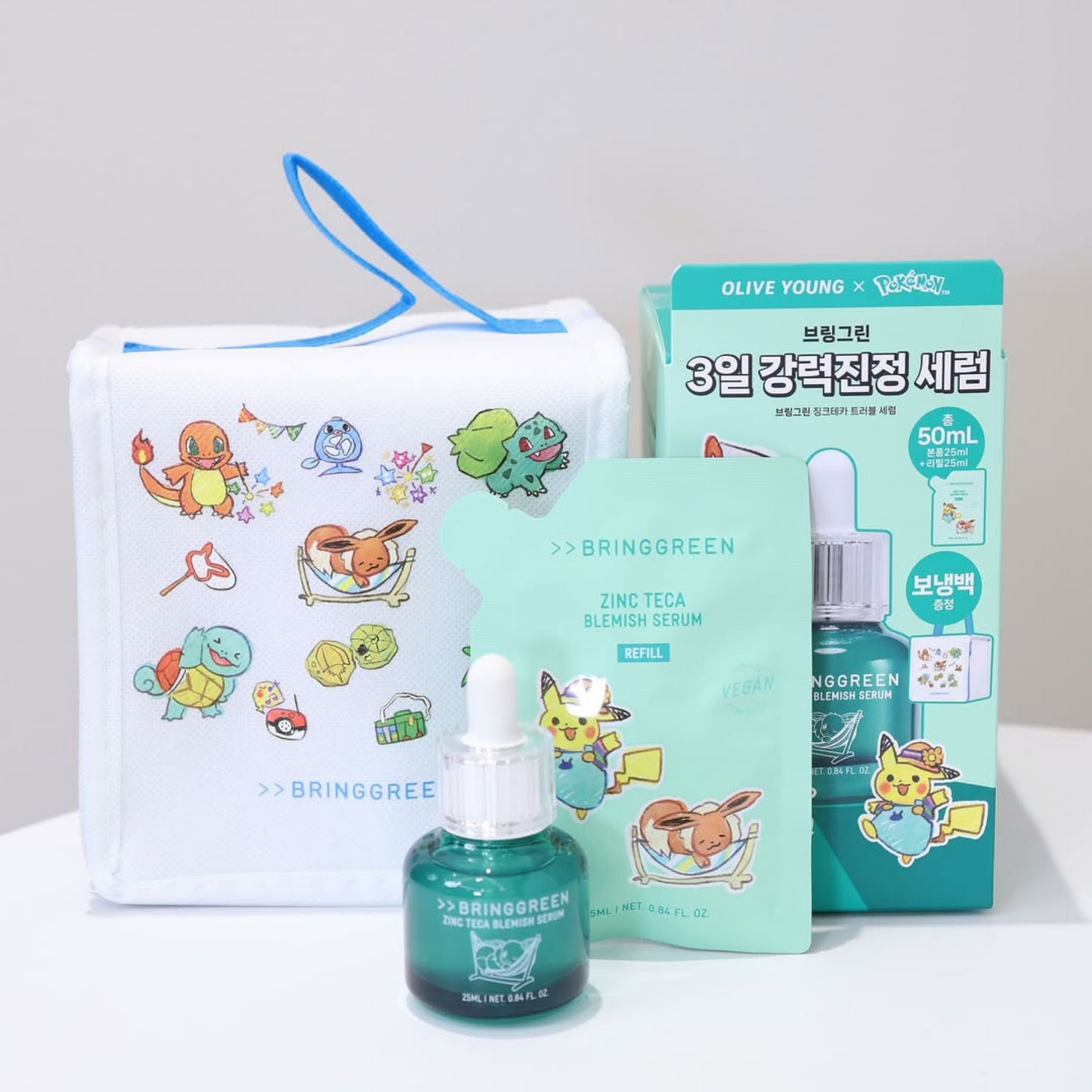 BRINGGREEN Zinc Teca Trouble Serum Refill Set