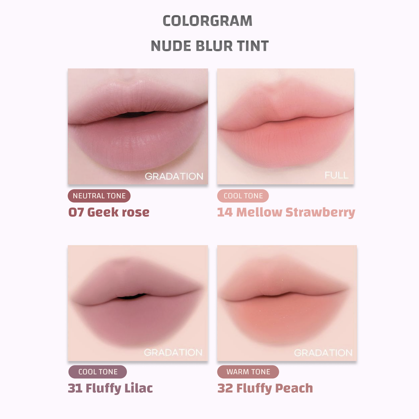 Colorgram Nudy Blur Tint Pokémon Edition
