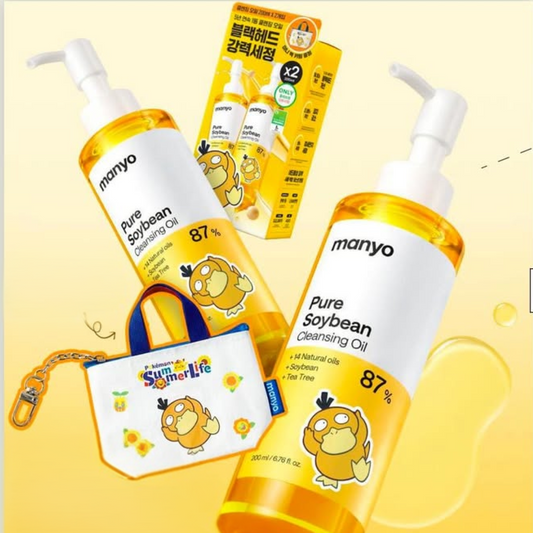 ma:nyo Pure Soybean Cleansing Oil Deep Clean 200ml 1+1 Set