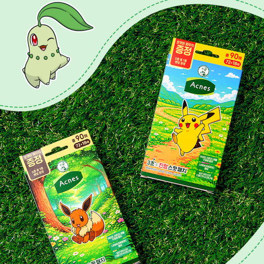 Acnes Pokémon Calming Spot Patch (90 Patches)