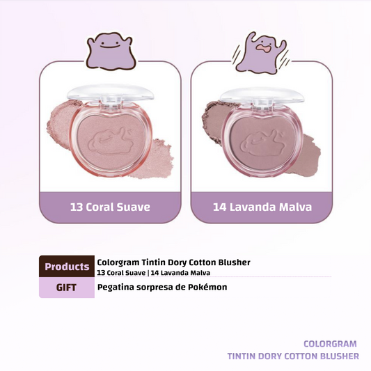Colorgram Tintori Cotton Blusher Pokémon Edition