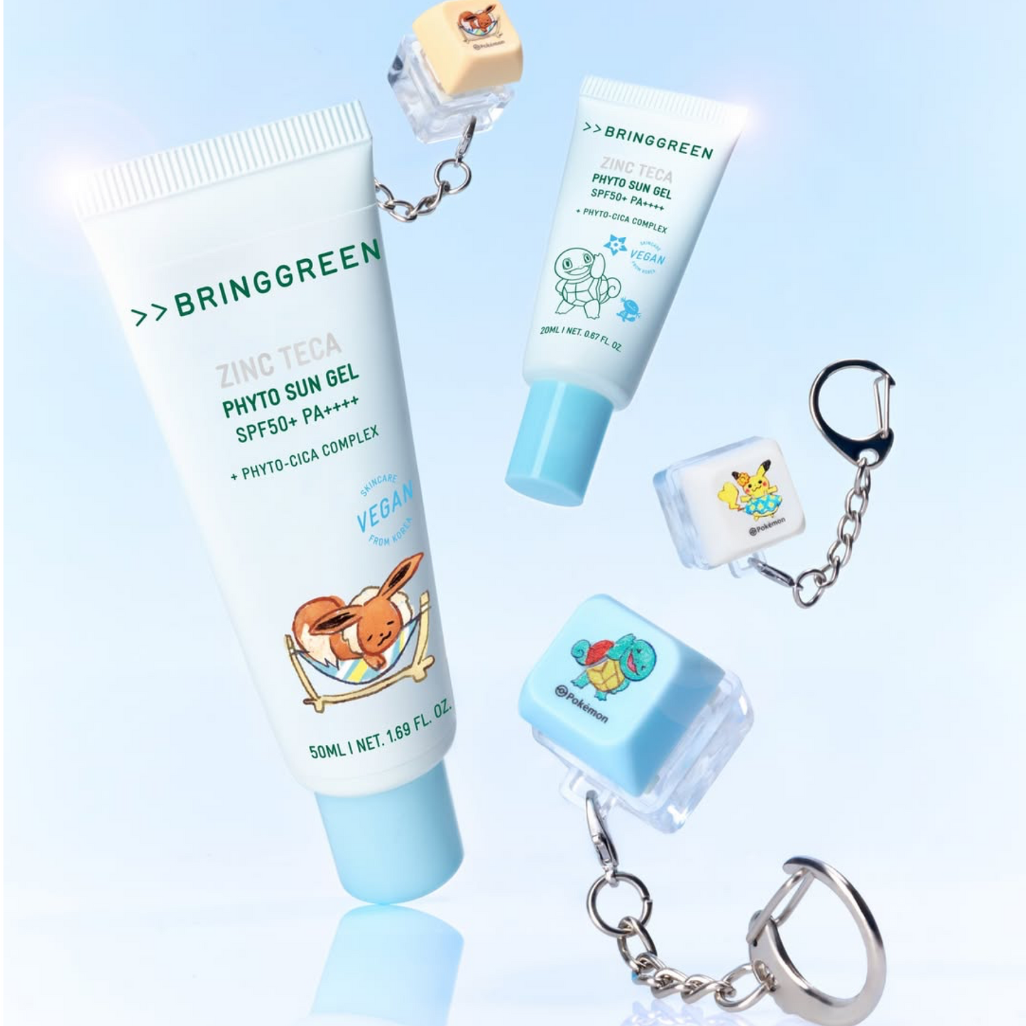 BRINGGREEN Zinc Teca Phyto Sun Gel 50ml Special Set
